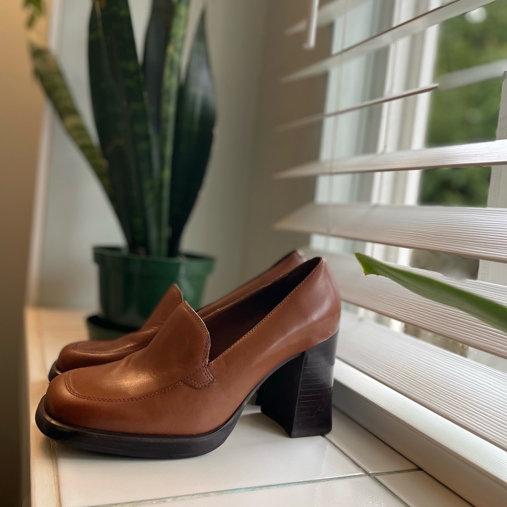 Vintage Transit chunky heels.